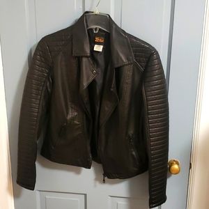 Billabong faux Leather Jacket (Never worn)